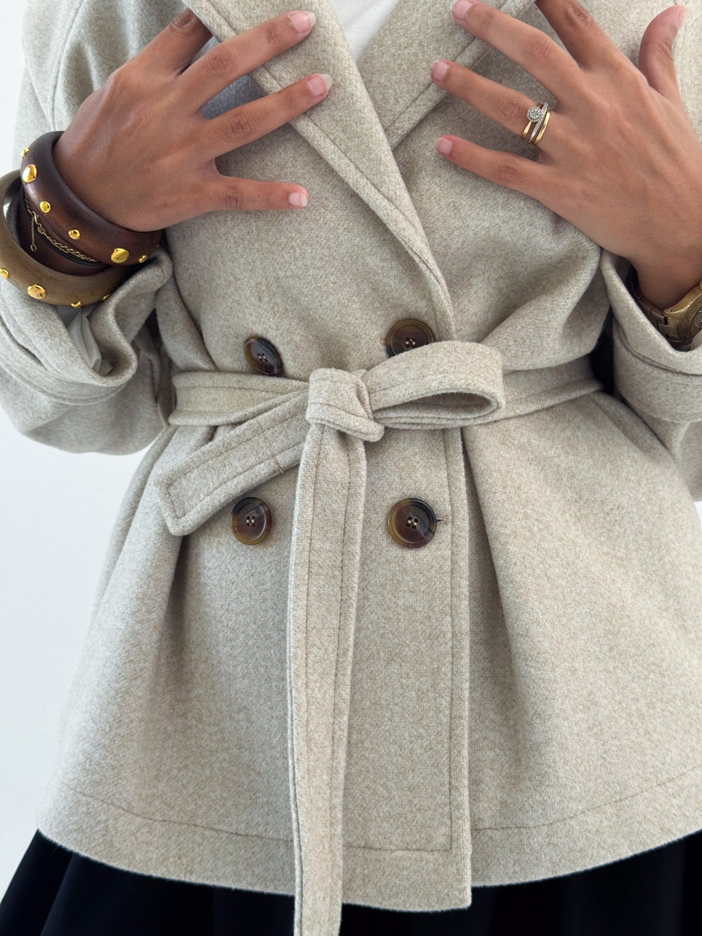 Sand Beige Essential Jacket