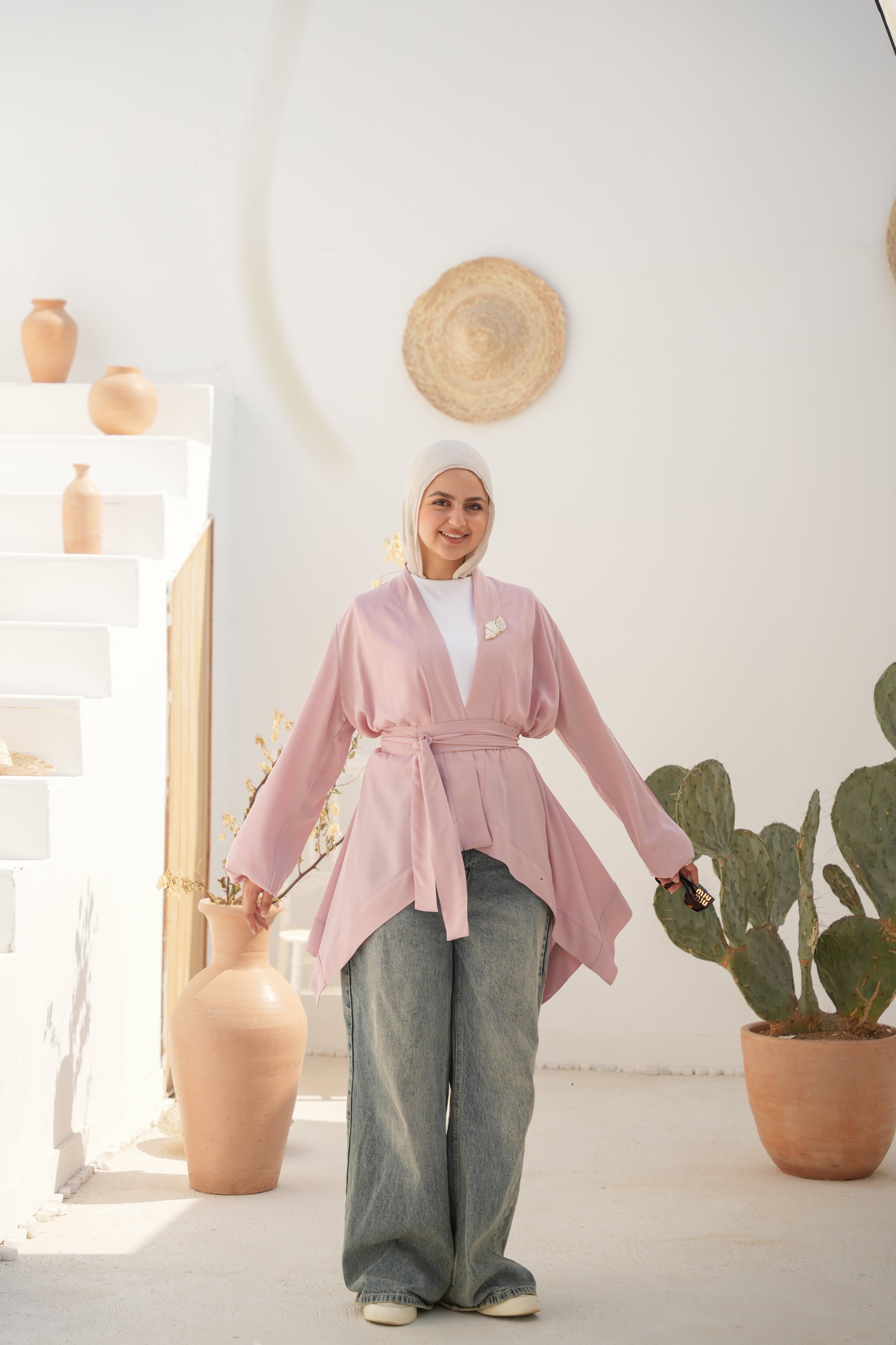 Sandy Shore Wrap - Soft Rose