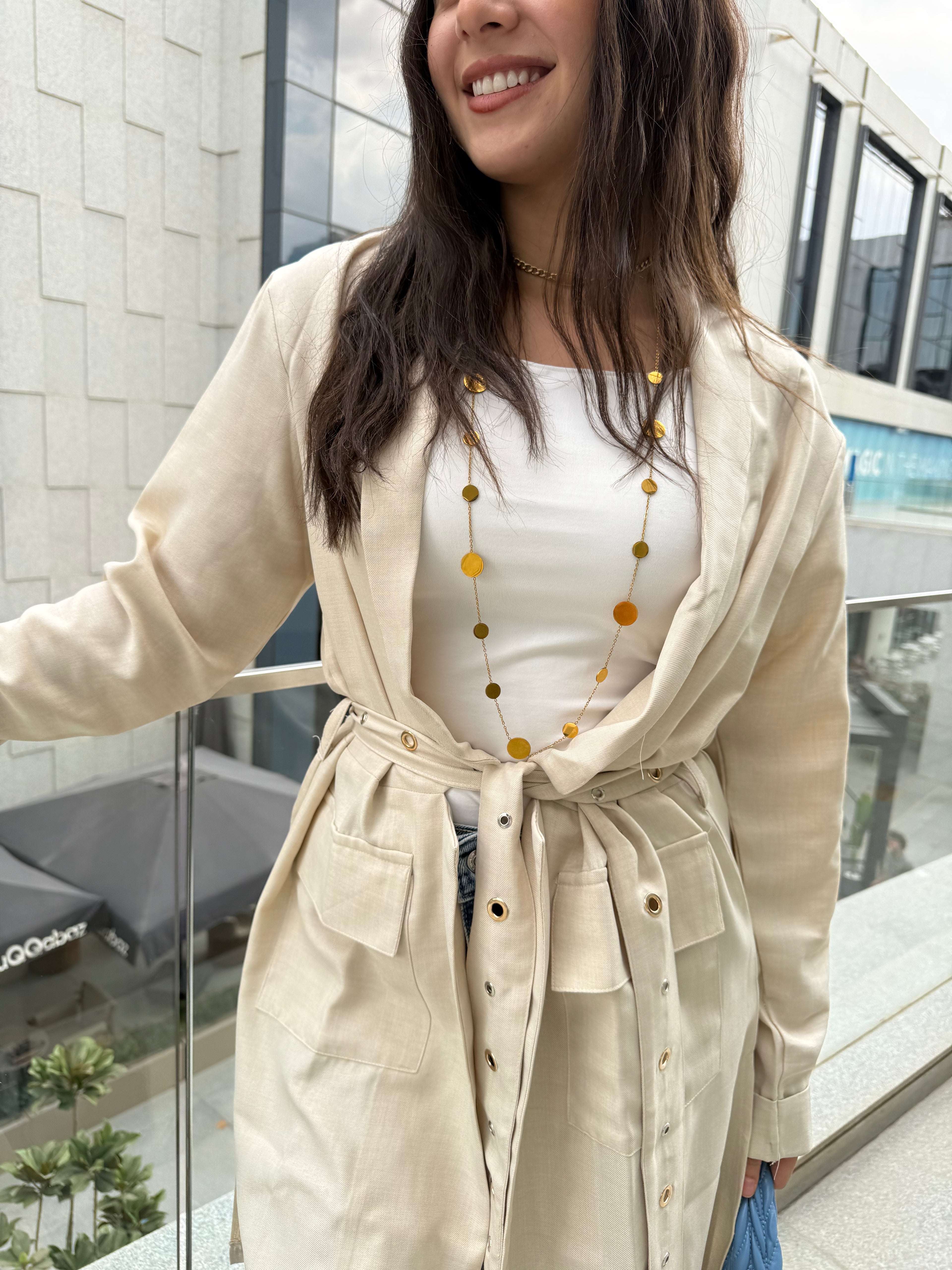 The Soleil Cardigan - Light Beige