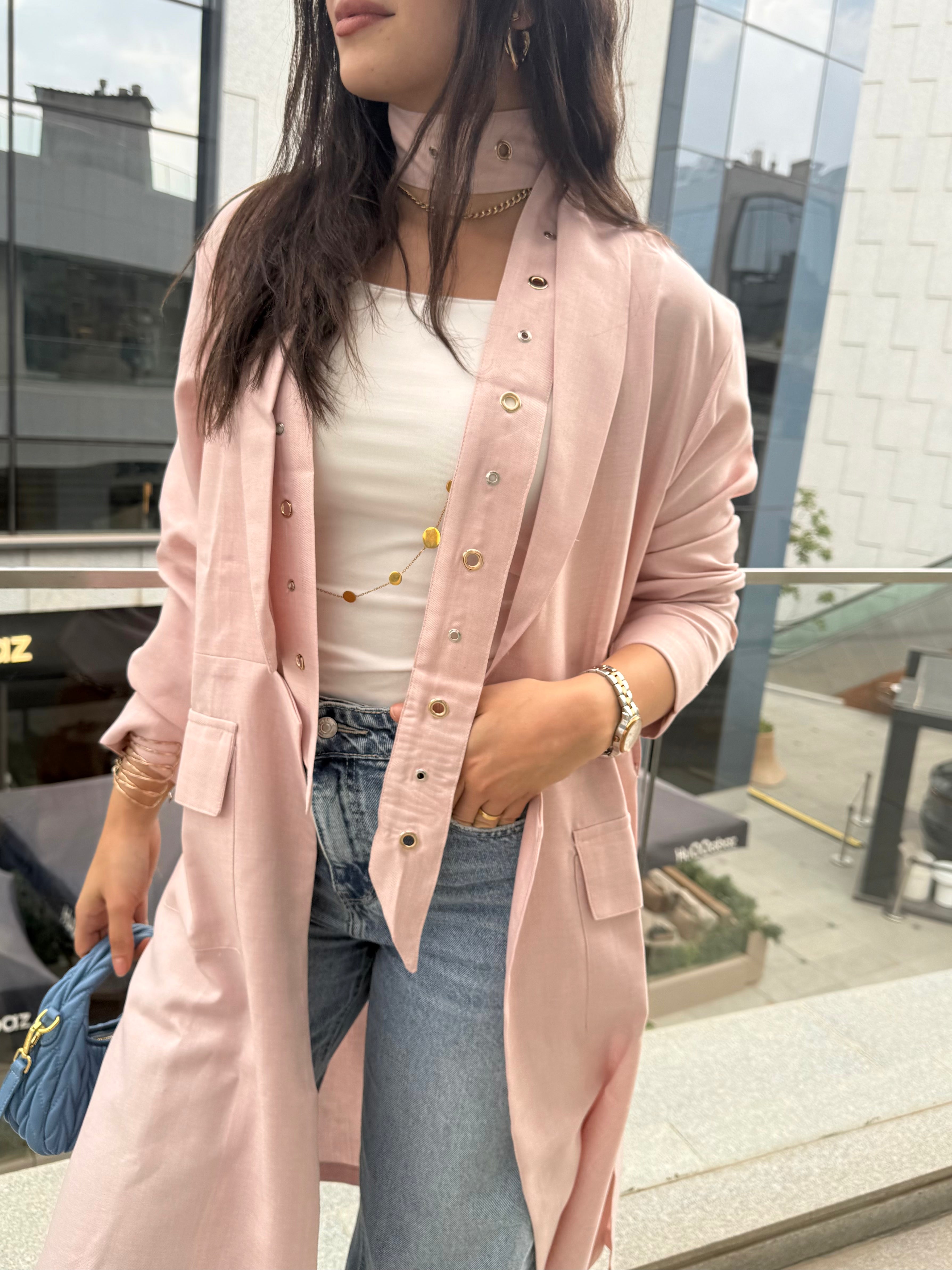 The Soleil Cardigan - Soft Rose
