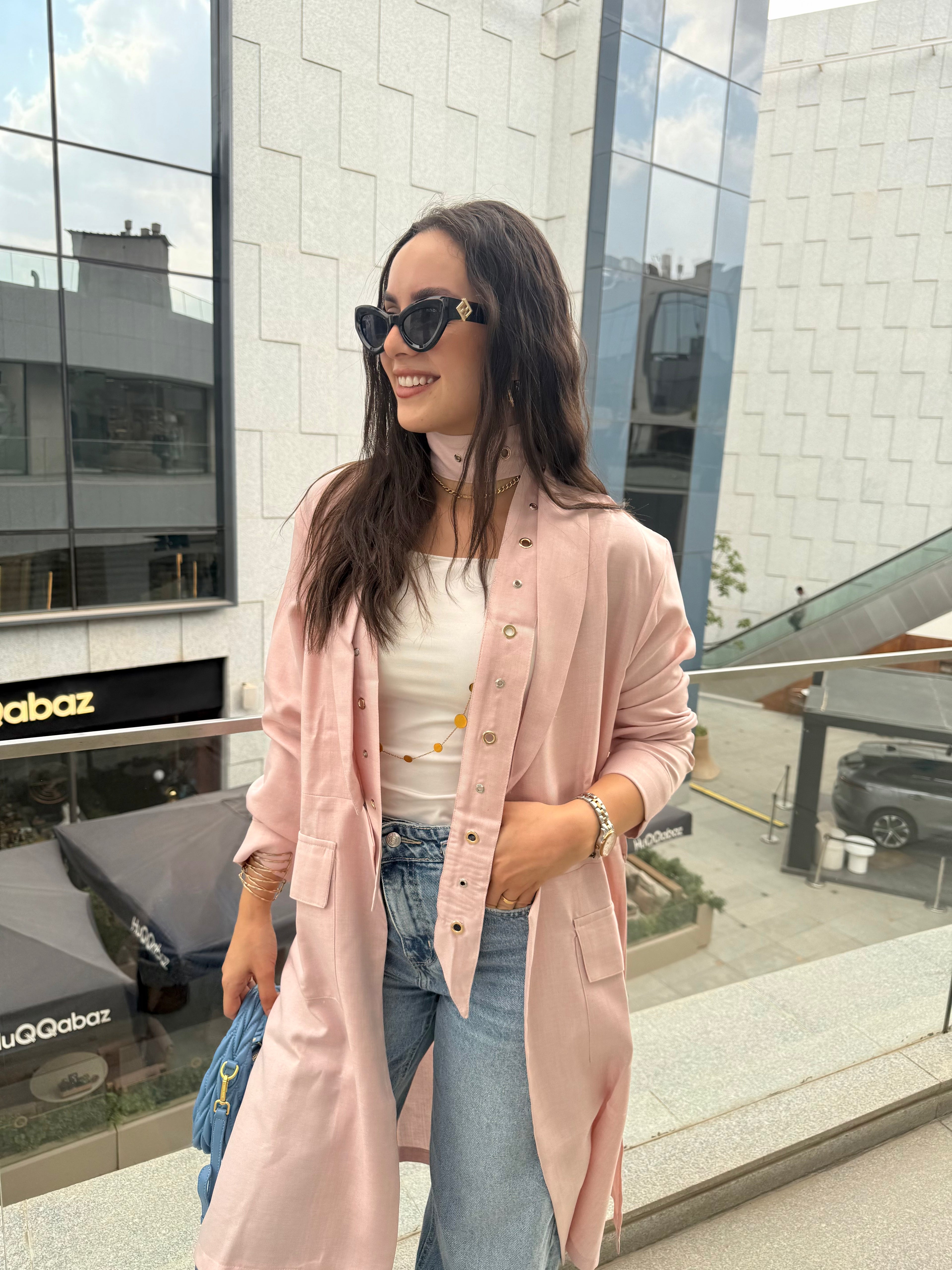 The Soleil Cardigan - Soft Rose